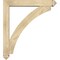 Ekena Millwork Thorton Arts and Crafts Rough Sawn Bracket w/ Offset Brace, Douglas Fir, 6"W x 36"D x 40"H BKT0604X36X40THR03RDF - alternate 2